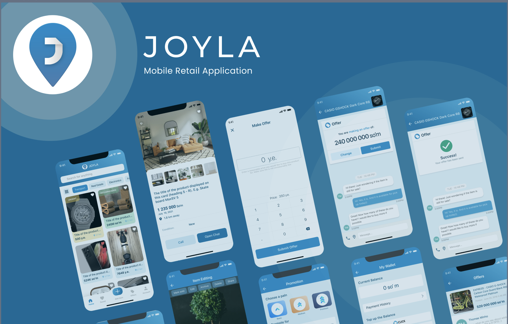 Ux Ui design Joyla App